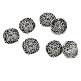 20pcs Tibetan Silver Bead Caps 20x9mm DIY Craft Jewelry Making Findings