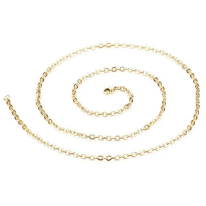 20pcs Stainless Steel Chain Necklace 22'' DIY Jewelry Making