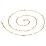 20pcs Stainless Steel Chain Necklace 22'' DIY Jewelry Making