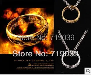 20pcs/lot The Lord of Rings Pendants Necklace Men Jewelry