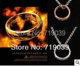 20pcs/lot The Lord of Rings Pendants Necklace Men Jewelry