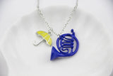 How I Met Your Mother French Horn Necklace Pendant with Chain TV Jewelry