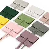 20pcs Microfiber Jewelry Envelope Bag Candy Wedding Gift