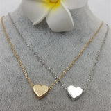 20pcs Alloy Charms for DIY Jewelry Making Silver Heart Beads Spacer Bead