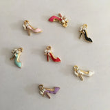 20pcs High-Heeled Shoes Charm Pendant DIY Accessories Necklace Bracelet