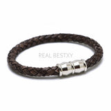 20pcs Stainless Steel Magnetic Clasp 6mm Hole DIY Bracelet Closure