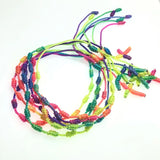 20pcs Rope Rosary Bracelet Cord Knot Braided Decenario Bangle
