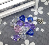 20pcs Screw Cap Vial Pendant for DIY Perfume Essential Oil Necklace