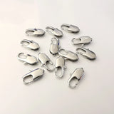 20pcs 18mm Stainless Steel Connection Clasp & Hooks - Jewelry Accessories