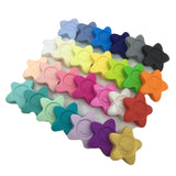 20pcs Sunflower Silicone Teething Chew Pendant or Teether Necklace DIY Beads