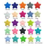 20pcs Sunflower Silicone Teething Chew Pendant or Teether Necklace DIY Beads