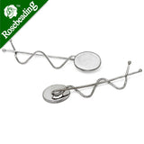 20pcs Minimalist Hair Slide with Bezel, Hair Pin, Bobby Pin