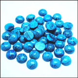 20pcs Natural Jasper Stone Cabochons Beads 12mm Round Spacer Beads