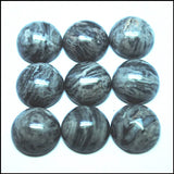 20pcs Natural Jasper Stone Cabochons Beads 12mm Round Spacer Beads