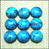 20pcs Natural Jasper Stone Cabochons Beads 12mm Round Spacer Beads