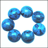 20pcs Natural Jasper Stone Cabochons Beads 12mm Round Spacer Beads