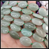 20pcs 13x18mm Oval Natural Stone Beads for Women Bracelets