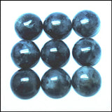 20pcs 12mm Round Green Agat Stone Cabochons for Jewelry Making