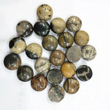 20pcs 12mm Natural Stone Beads Cabochons Round Shape Hot Beads Accessories