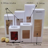 20pcs Rectangular Bottle Boxes 6x6x8/10/14/18/16/20cm Paper Package Box