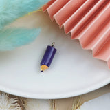 20pcs 3D Resin Colored Pencil Pendant Charms for Diy Jewelry Making