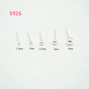 20pcs 925 Sterling Silver Nose Stud Ring Body Jewelry Gift