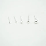 20pcs 925 Sterling Silver Nose Stud Ring Body Jewelry Gift