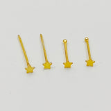 20pcs 925 Sterling Silver Star Nose Stud Pack