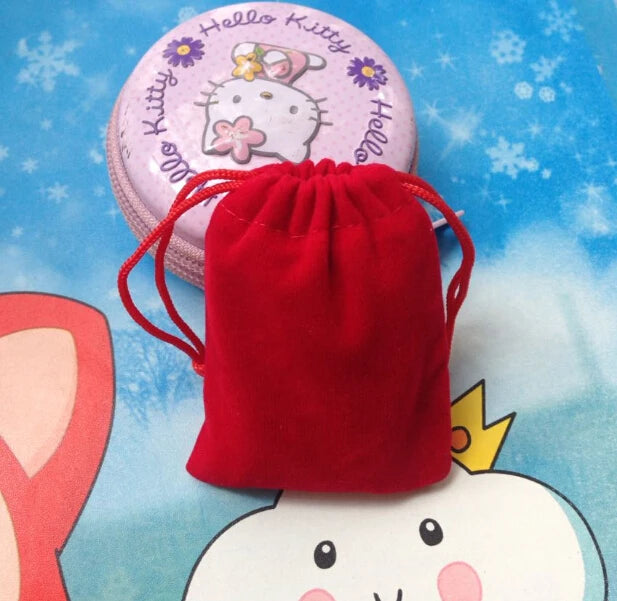 20pcs Velvet Jewelry Pouch Bag Drawstring Small Size for Ring Promotion
