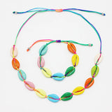 20pcs Mixed Baking Painted Alloy Cowrie Shell Beads Jewelry Making DIY Findings