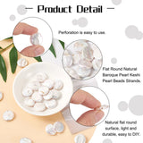 20pcs Strand Natural Keshi Pearl Beads Freshwater Loose Beads DIY Jewelry