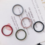 DIY Round Spray-Painted Earrings Pendant Accessories (20pcs/lot)