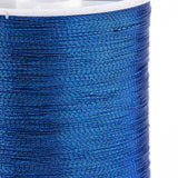 20 Rolls Metallic Cords 0.1mm Jewelry Making Beading Bracelets Necklace Supplies