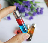 Clear Glass Tube Pendant Findings Set - 15x70mm Size Option
