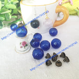 20 set glass vial glass bubble & cap DIY glass ball pendant