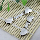 Antique Silver Fold Over Lobster Clasp For DIY Jewelry 42x13mm