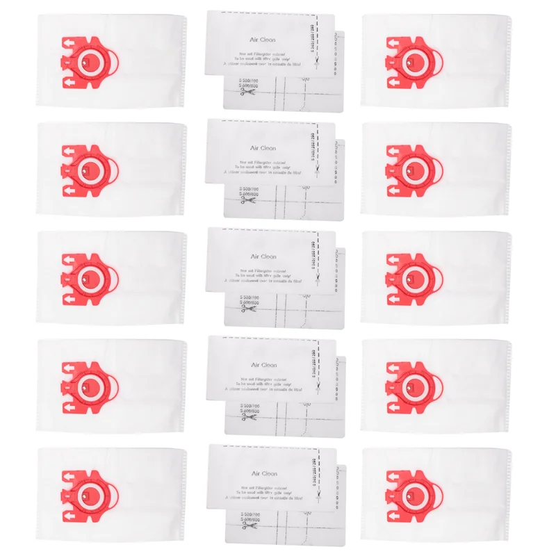 20x Dust Bag Vacuum Cleaner Filter Bag for Miele FJM Air Clean Vacuum