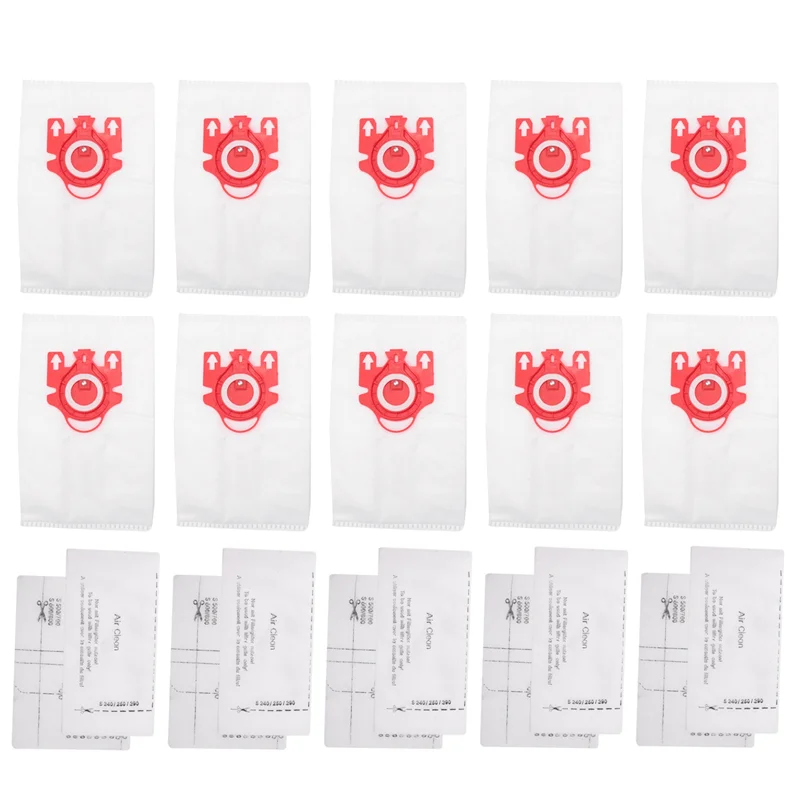 20x Dust Bag Vacuum Cleaner Filter Bag for Miele FJM Air Clean Vacuum