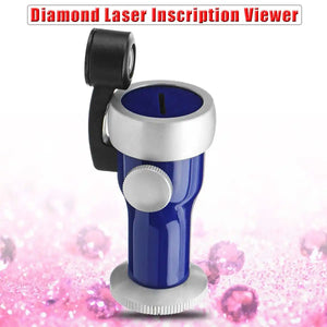 20x Diamond Lettering Reader Laser Gem Scanner Magnifying Glass