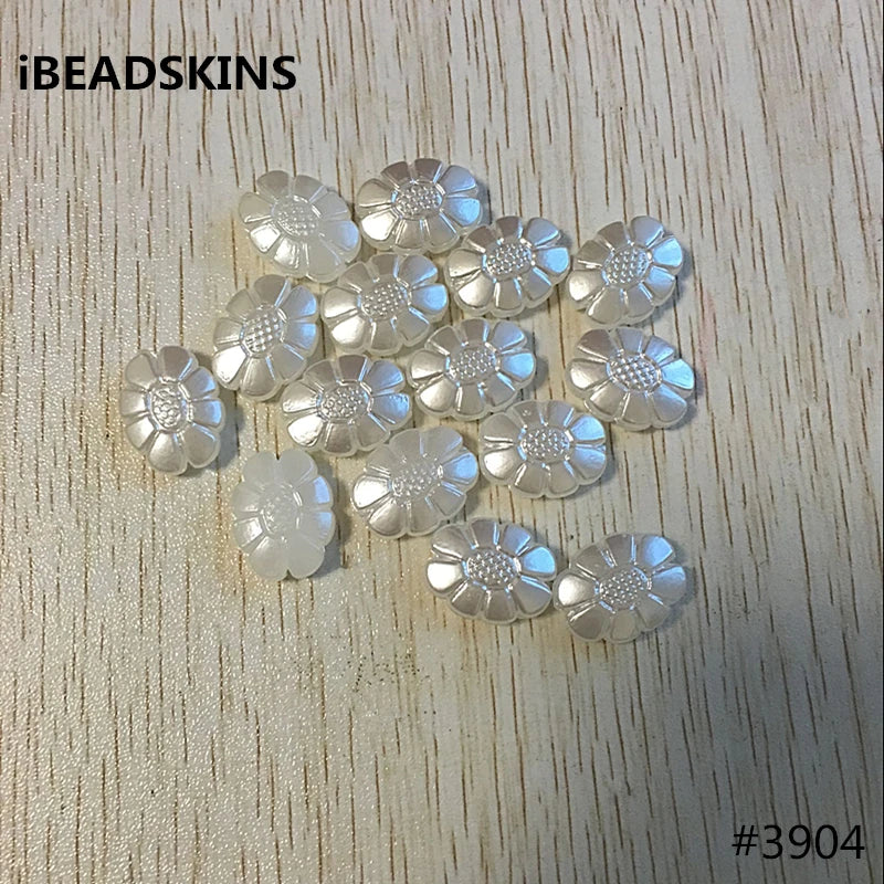400pcs 20x16mm Acrylic Pearl Oval Beads for Jewelry DIY
