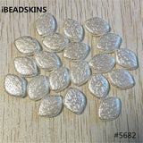 500pcs 20x16mm Acrylic Pearl Rhombus Beads for Jewelry DIY