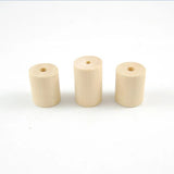 20x25 20x30 20x40mm Natural Wooden Tube Beads DIY Craft 100PCS/LOT
