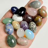 20x30mm Undrilled Natural Stone Healing Crystal Easter Decoration