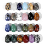 20x30mm Undrilled Natural Stone Healing Crystal Easter Decoration