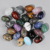20x30mm Undrilled Natural Stone Healing Crystal Easter Decoration