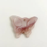 Butterfly Shape Natural Purple Sea Shell Stone Charm Beads