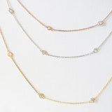 21+3cm CZ Woman Anklets 925 Sterling Silver Ankle Bracelet