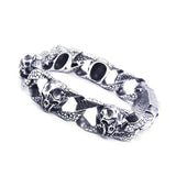 Alien Face Bracelet Stainless Steel Men Chain Party Style