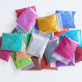 21 Bags 0.2mm Laser Glitter Powder DIY Christmas Decor Epoxy Resin Mold Fillers