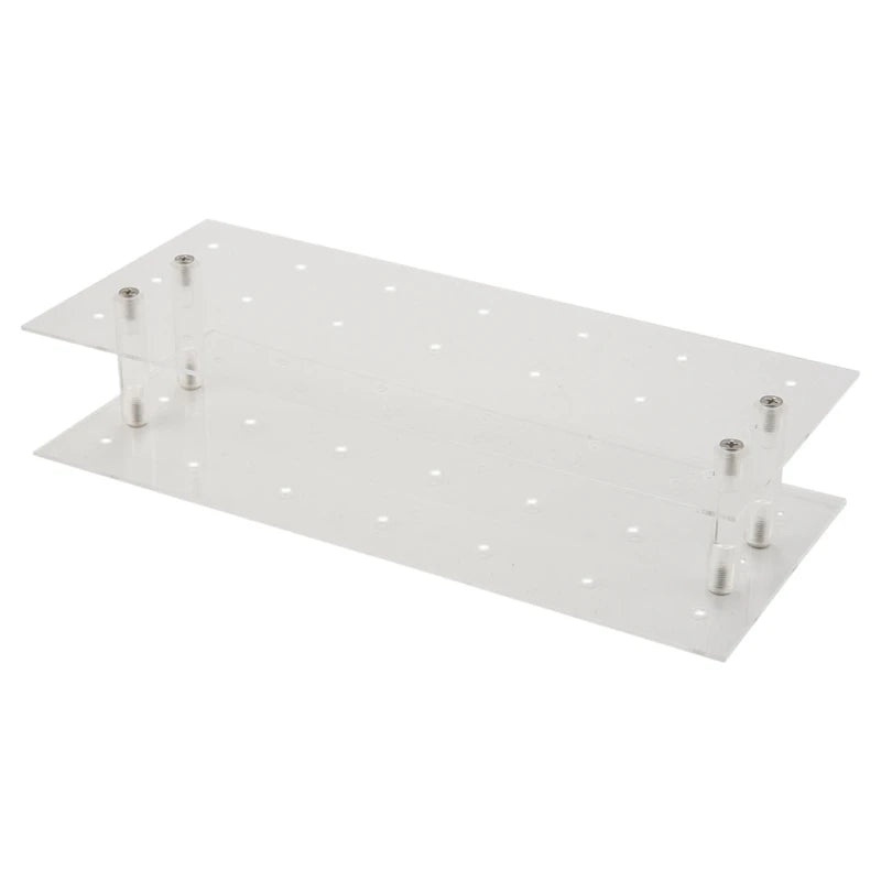 21 Hole Acrylic Cake Lollipop Clear Display Stand Holder Base Shelf